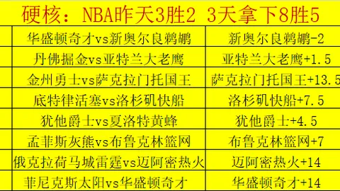 NBA 2月23日常规赛：掘金迎战湖人
